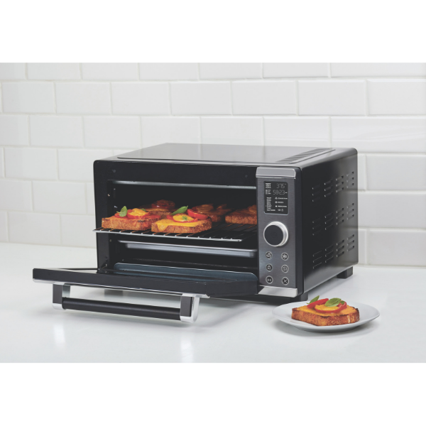VIVOHOME 6-Slice Countertop Toaster Oven with Bake Pan, Broil